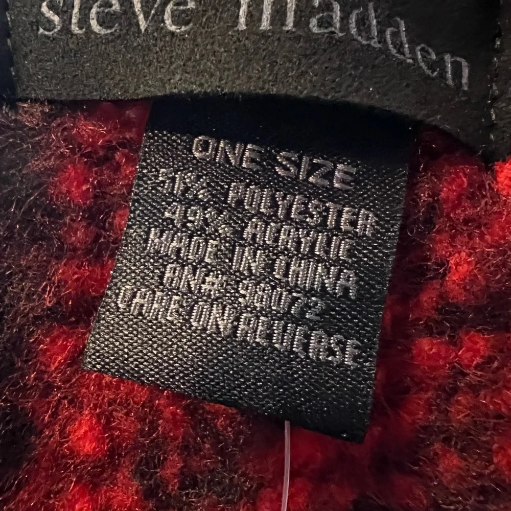 NWT Bulky Steve Madden Scarf - Picture 9 of 9